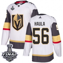 womens erik haula vegas golden knights jersey white adidas 56 nhl away 2018 stanley cup final authentic