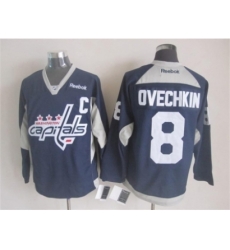 NHL Washington Capitals 8 alex Ovechkin Dark blue jerseys