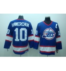 DALE HAWERCHUK 10 Winnipeg Jets blue jerseys CCM