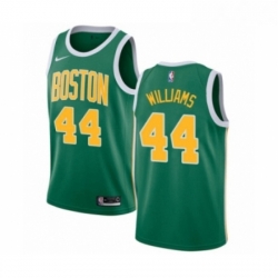 Youth Nike Boston Celtics 44 Robert Williams Green Swingman Jersey Earned Edition 