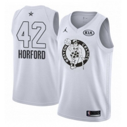 Youth Nike Jordan Boston Celtics 42 Al Horford Swingman White 2018 All Star Game NBA Jersey