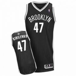 Revolution 30 Nets 47 Andrei Kirilenko Black Road Stitched NBA Jersey 