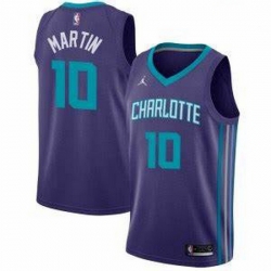 Men's Caleb Martin Charlotte Hornets Swingman Purple Jersey