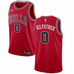 Womens Nike Chicago Bulls 0 Sean Kilpatrick Swingman Red NBA Jersey Icon Edition 