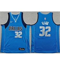 Youth Dallas Mavericks 32 Cooper Flagg Blue 2025 Icon Edition Stitched Basketball Jersey