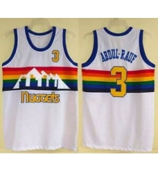 DENVER NUGGETS MAHMOUD ABDUL-RAUF ROAD CLASSICS BASKETBALL Jersey White