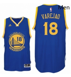 Golden State Warriors 18 Anderson Varejao 2015 16 New Swingman Road Blue Jersey 