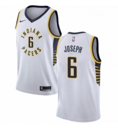 Womens Nike Indiana Pacers 6 Cory Joseph Swingman White NBA Jersey Association Edition 