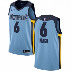 Womens Nike Memphis Grizzlies 6 Shelvin Mack Swingman Light Blue NBA Jersey Statement Edition 