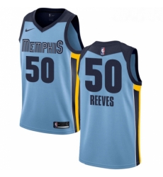 Youth Nike Memphis Grizzlies 50 Bryant Reeves Swingman Light Blue NBA Jersey Statement Edition