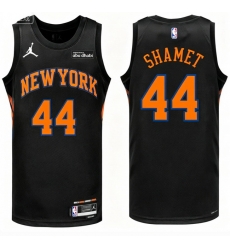 Men New Yok Knicks Landry Shamet #44 Black Stitched NBA Basketball Jersey Men New Yok Knicks Landry Shamet #44 Black Stitched NBA Basketball Jersey