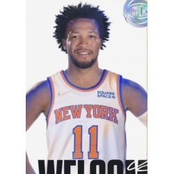 Men Nike New York Knicks Jalen Brunson White 75th anniversary Home Stitched NBA jersey