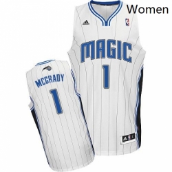 Womens Adidas Orlando Magic 1 Tracy Mcgrady Swingman White Home NBA Jersey