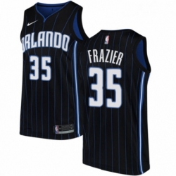 Womens Nike Orlando Magic 35 Melvin Frazier Swingman Black NBA Jersey Statement Edition 