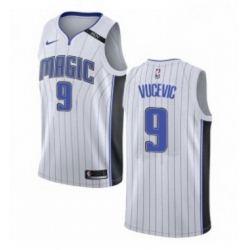 Womens Nike Orlando Magic 9 Nikola Vucevic Swingman NBA Jersey Association Edition