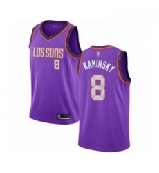 Mens Phoenix Suns 8 Frank Kaminsky Swingman Purple Basketball Jersey 2018 19 City Edition 