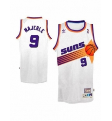 Suns #9 Dan Majerle White Swingman Throwback NBA Jersey