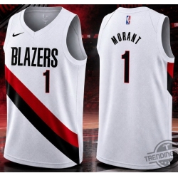 Men Portland Trail Blazers JA MORANT #1 White  Edition Stitched Basketball Jersey