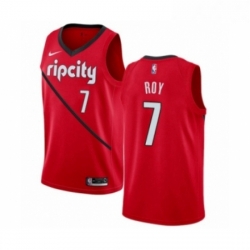 Womens Nike Portland Trail Blazers 7 Brandon Roy Red Swingman Jersey Earned Edition