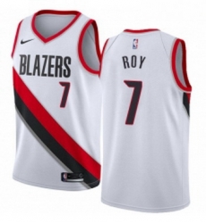 Youth Nike Portland Trail Blazers 7 Brandon Roy Swingman White Home NBA Jersey Association Edition