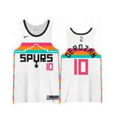 Men San Antonio Spurs DeMar DeRozan White Nike NBA Jersey