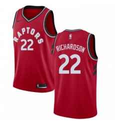 Youth Nike Toronto Raptors 22 Malachi Richardson Swingman Red NBA Jersey Icon Edition 