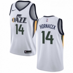 Youth Nike Utah Jazz 14 Jeff Hornacek Swingman NBA Jersey Association Edition