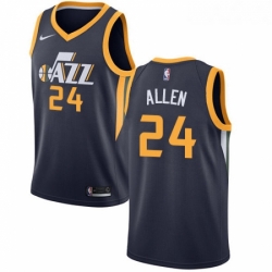 Youth Nike Utah Jazz 24 Grayson Allen Swingman Navy Blue NBA Jersey Icon Edition 