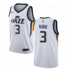 Youth Nike Utah Jazz 3 Ricky Rubio Swingman NBA Jersey Association Edition 