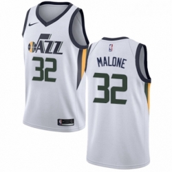 Youth Nike Utah Jazz 32 Karl Malone Swingman NBA Jersey Association Edition