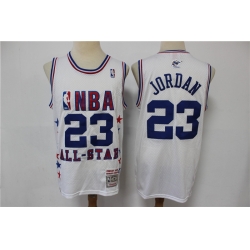 Men Washionton Wizzard 23 Michael Jordan White 2003 All Star Jersey