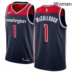 Womens Nike Washington Wizards 1 Chris McCullough Authentic Navy Blue NBA Jersey Statement Edition