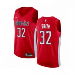 Youth Nike Washington Wizards 32 Jeff Green Red Swingman Jersey Earned Edition 