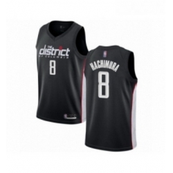 Youth Washington Wizards 8 Rui Hachimura Swingman Black Basketball Jersey City Edition 