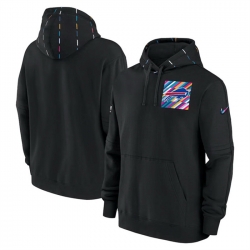 Men Buffalo Bills Black 2023 Crucial Catch Club Pullover Hoodie