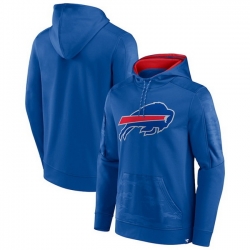 Men Buffalo Bills Royal On The Ball Pullover Hoodie