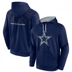 Men Dallas Cowboys Navy Defender Evo Pullover Hoodie