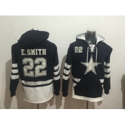 Men Nike Dallas Cowboys Emmitt Smith 22 NFL Winter Thick Hoodie