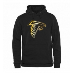 NFL Mens Atlanta Falcons Pro Line Black Gold Collection Pullover Hoodie