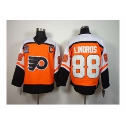 NHL Jerseys Philadelphia Flyers #88 Lindros orange[patch C][m&n]