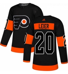 Youth Adidas Philadelphia Flyers 20 Taylor Leier Premier Black Alternate NHL Jersey 