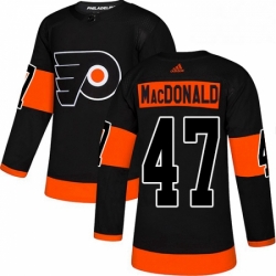 Youth Adidas Philadelphia Flyers 47 Andrew MacDonald Premier Black Alternate NHL Jersey 