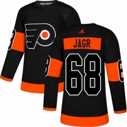 Youth Adidas Philadelphia Flyers 68 Jaromir Jagr Premier Black Alternate NHL Jersey 