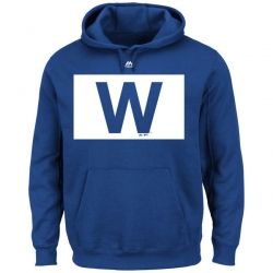 Men Chicago Cubs Royal Men Pullover Hoodie9