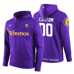 Men Women Youth Toddler All Size Minnesota Vikings Customized Hoodie 007