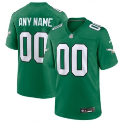 Men Women Youth Toddler Nike Kelly Green Philadelphia Eagles Custom Jersey