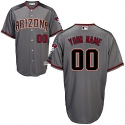 Men Women Youth All Size Arizona Diamondbacks Gray Brick New Cool Base Customized Jersey