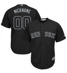 Men Women Youth Toddler All Size Boston Red Sox Majestic 2019 Players Weekend Cool Base Roster Custom Black Jersey