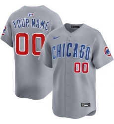 Men Women Youth Toddler CHICAGO CUBS Custom Stitched Jersey Gray Men Women Youth Toddler CHICAGO CUBS Custom Stitched Jersey Gray