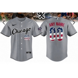 Men Women Youth Chicago White Sox Fouth Of July Custom Jersey